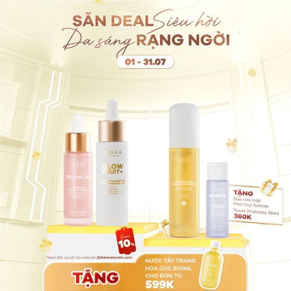  Combo Serum Niacinamide Và Vitamin C Giảm Thâm Đều Màu Da 