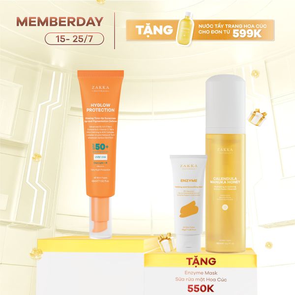  Kem chống nắng phổ rộng nâng tông sáng da Hyglow Protection 