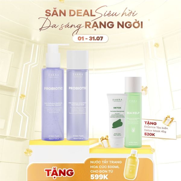  Combo Sạch Kép Ẩm Mịn 