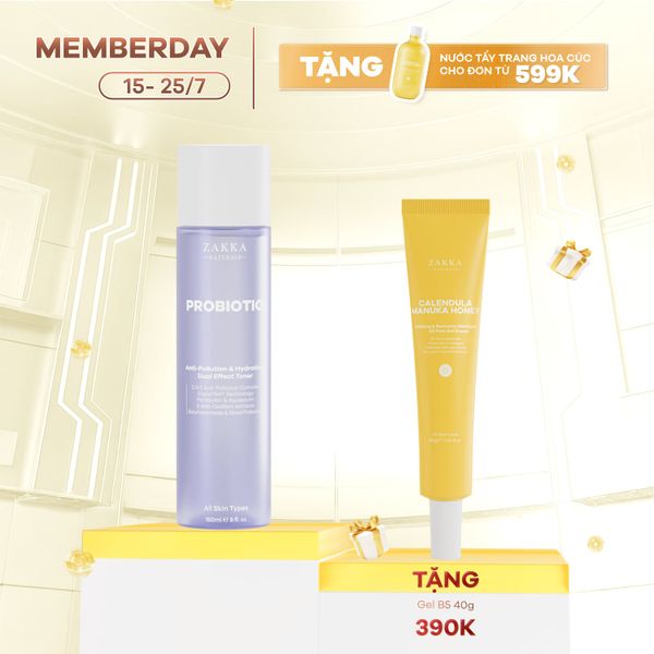  Toner Lợi Khuẩn Probiotic Anti-Pollution & Hydrating Dual Effect 