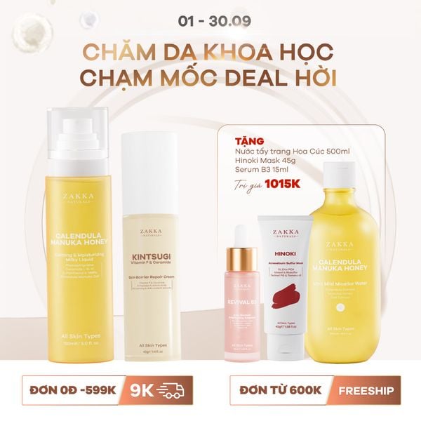  Combo Dưỡng Ẩm Kép Và Phục Hồi Chuyên Sâu 