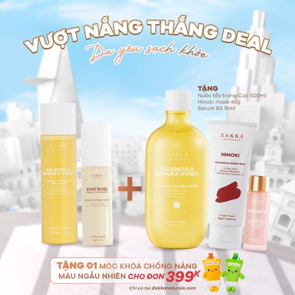  Combo Dưỡng Ẩm Kép Và Phục Hồi Chuyên Sâu 