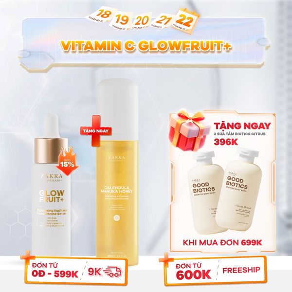  Serum Vitamin C Sáng Và Đều Màu Da Glowfruit+ Brightening 