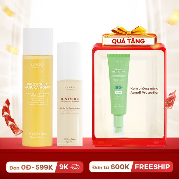  Combo Dưỡng Ẩm Kép Và Phục Hồi Chuyên Sâu 