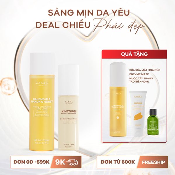  Combo Dưỡng Ẩm Kép Và Phục Hồi Chuyên Sâu 