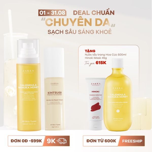  Combo Dưỡng Ẩm Kép Và Phục Hồi Chuyên Sâu 
