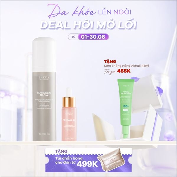  Combo Giảm Mụn Mờ Thâm 