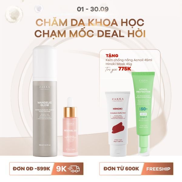  Combo Giảm Mụn Mờ Thâm 