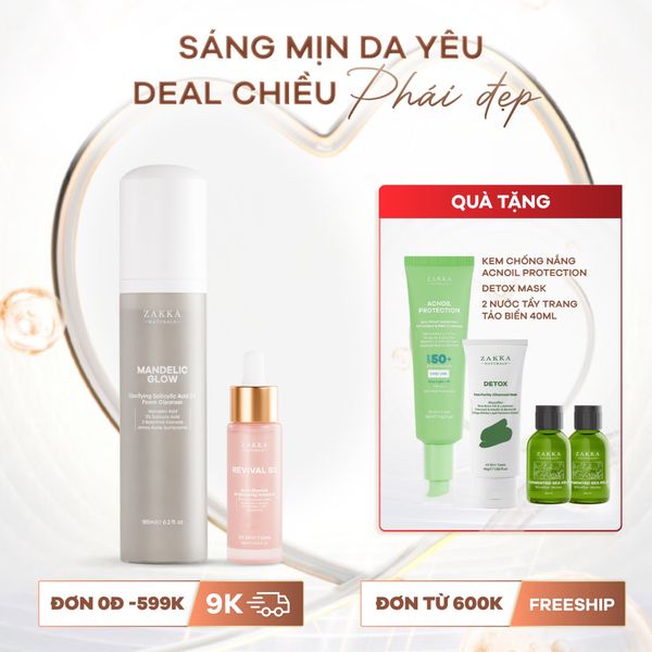  Combo Giảm Mụn Mờ Thâm 