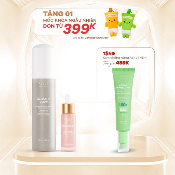  Combo Giảm Mụn Mờ Thâm 