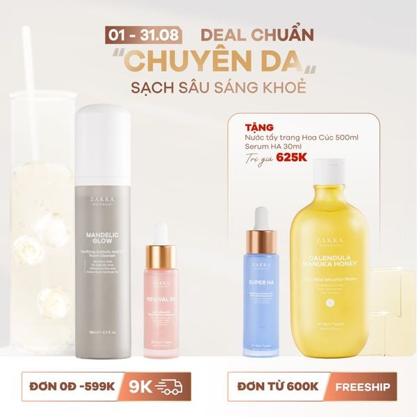  Combo Giảm Mụn Mờ Thâm 