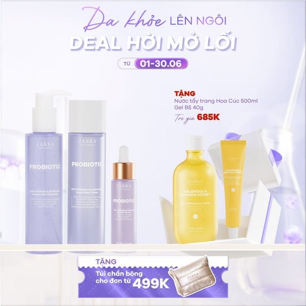  Bộ Chăm Sóc Da Lợi Khuẩn Probiotic 