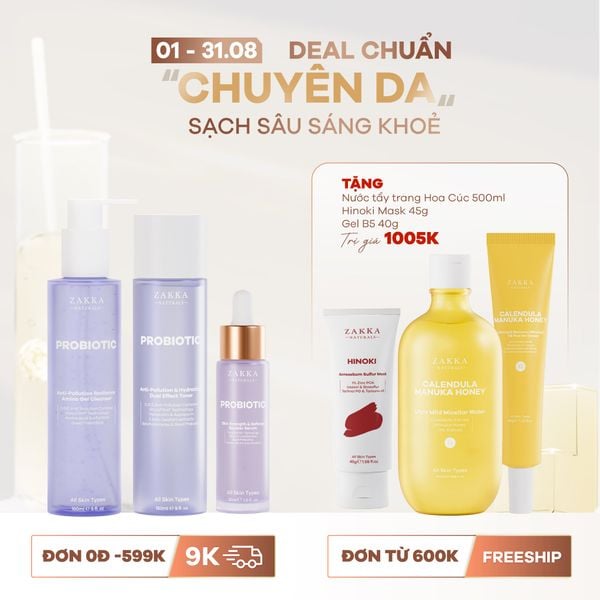  Bộ Chăm Sóc Da Lợi Khuẩn Probiotic 