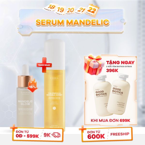  Serum AHA BHA Mandelic Glow Resurfacing Multi-Acid Peeling Solution 