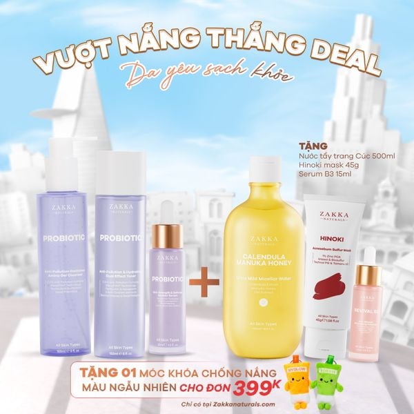  Bộ Chăm Sóc Da Lợi Khuẩn Probiotic 