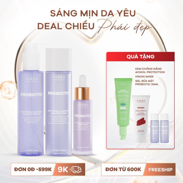  Bộ Chăm Sóc Da Lợi Khuẩn Probiotic 