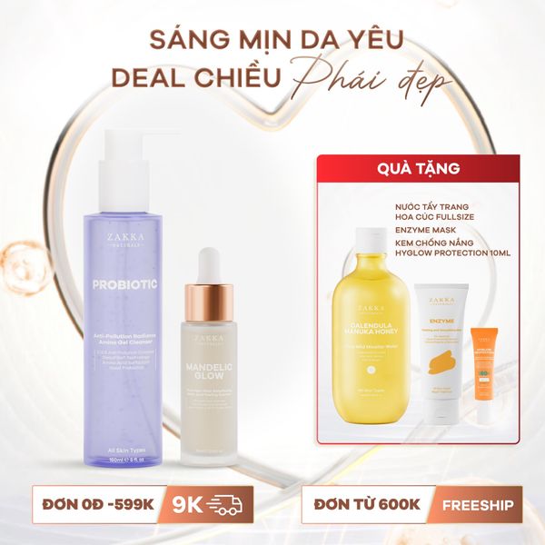  Combo Sạch Sâu _ Tái Tạo Và Căng Bóng Da 