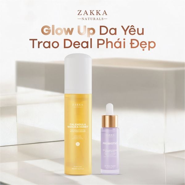  Combo Sạch Dịu_Tăng Sức Đề Kháng Cho Da Nhạy Cảm 