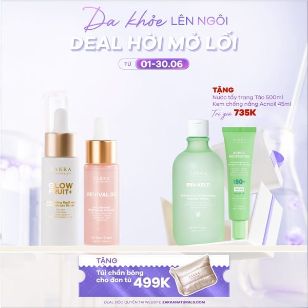  Combo Serum Niacinamide Và Vitamin C Giảm Thâm Đều Màu Da 