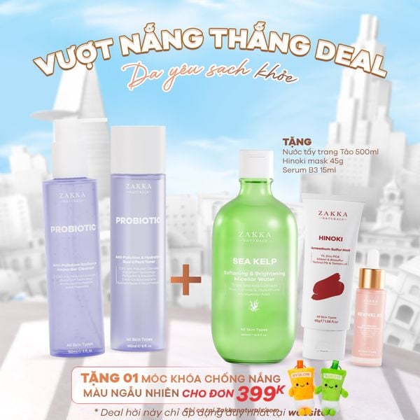  Combo Sạch Kép Ẩm Mịn 