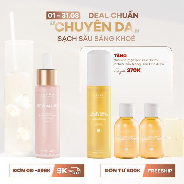  Serum Niacinamide Cải Thiện Thâm Mụn Revival B3 