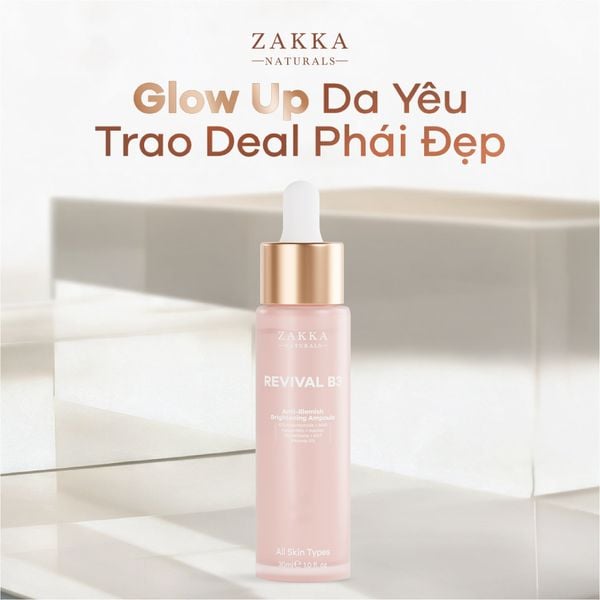  Serum Niacinamide Cải Thiện Thâm Mụn Revival B3 