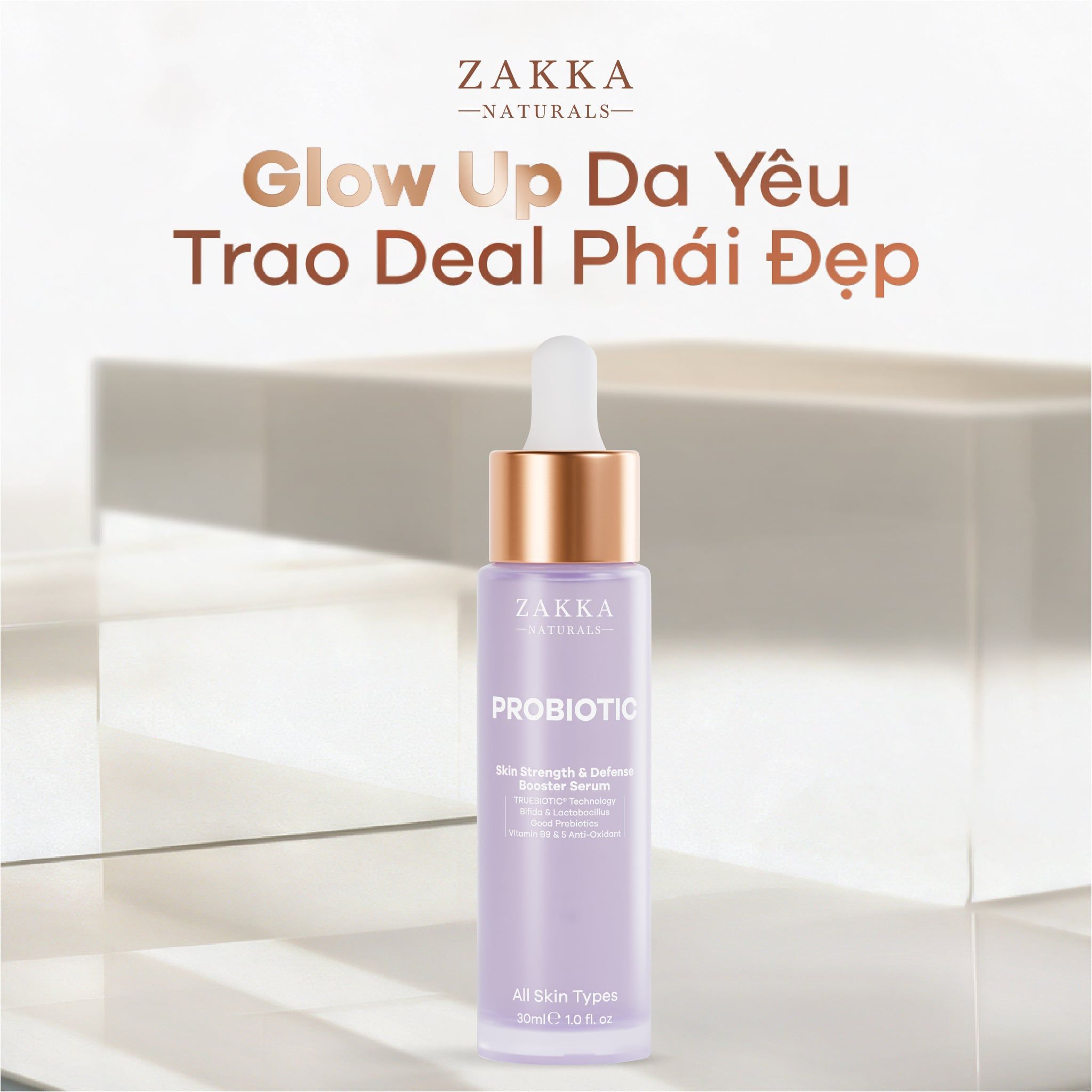  Serum Hỗ Trợ Tăng Cường Lợi Khuẩn Probiotic Skin Strength & Defense 
