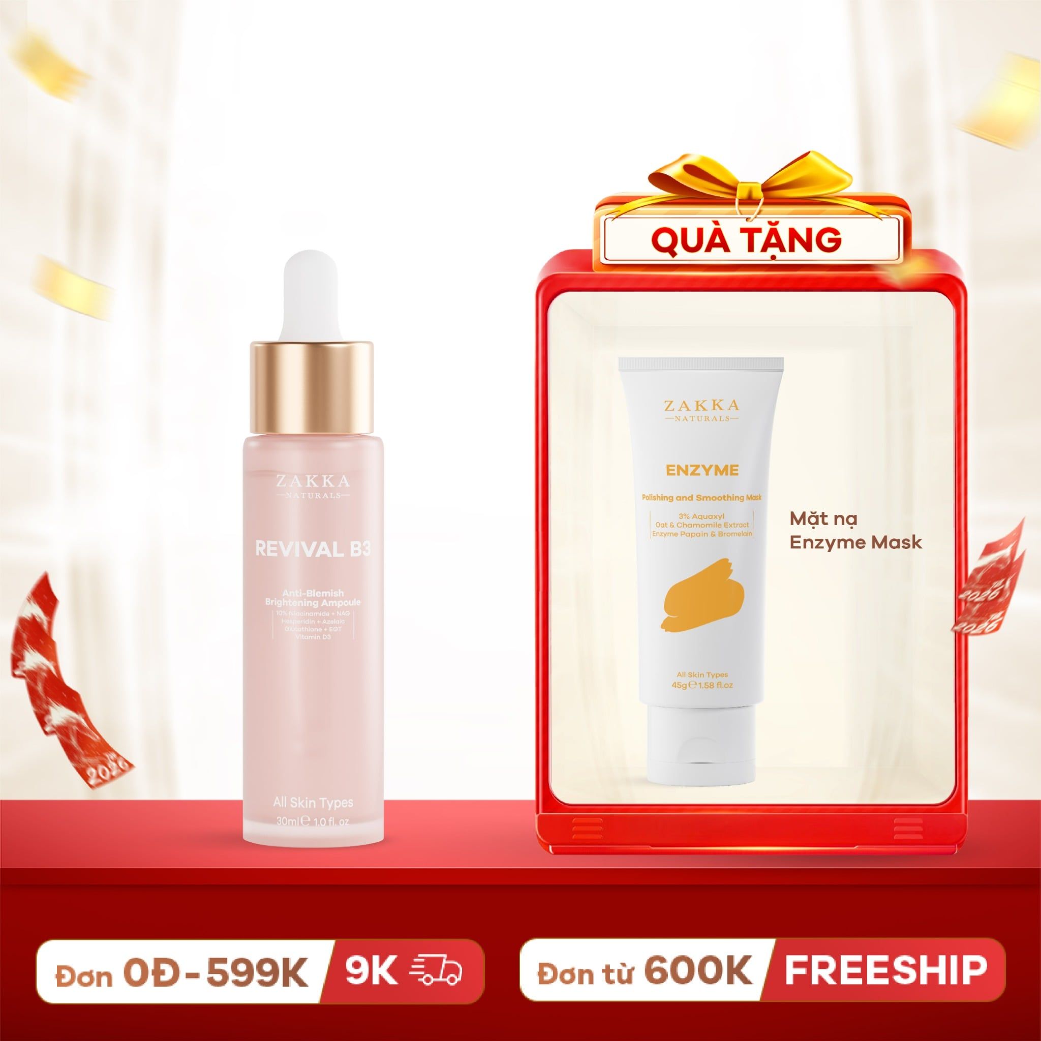  Serum Niacinamide Cải Thiện Thâm Mụn Revival B3 