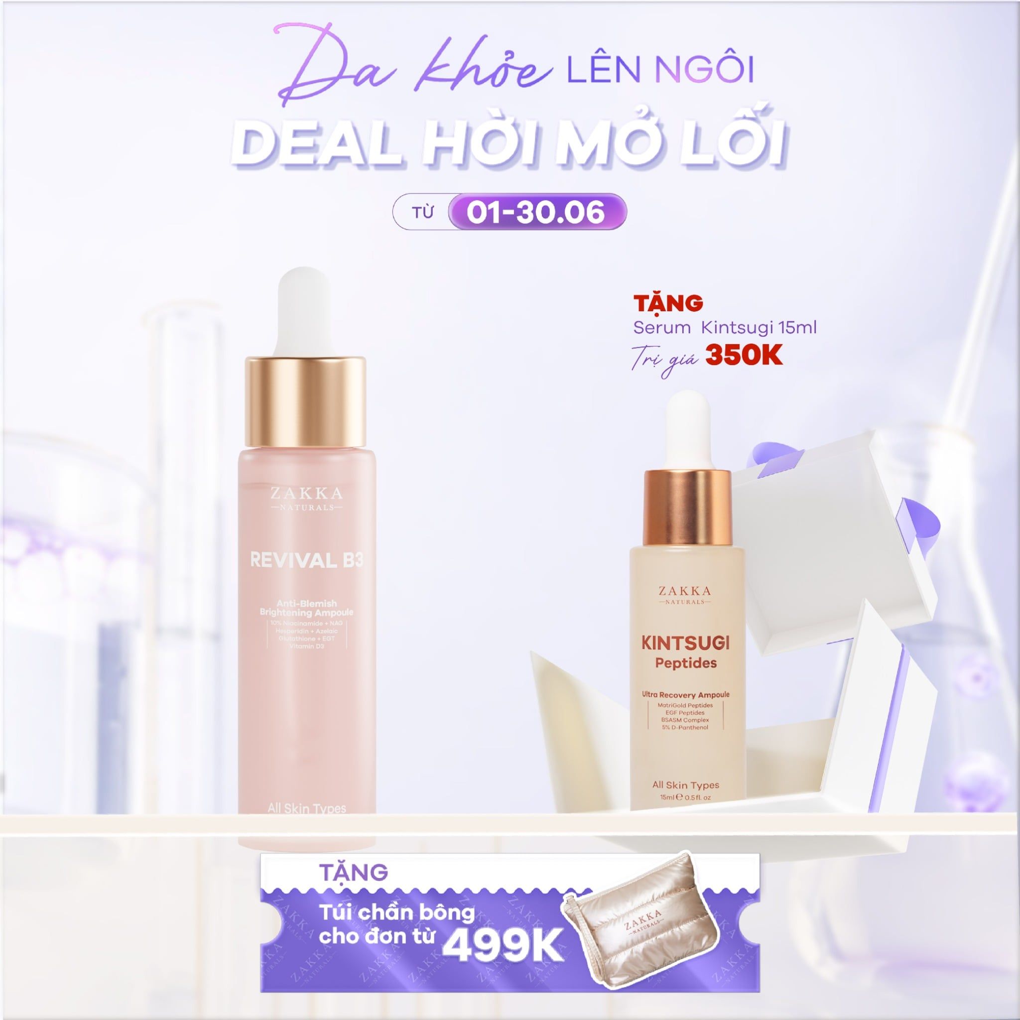  Serum Niacinamide Cải Thiện Thâm Mụn Revival B3 