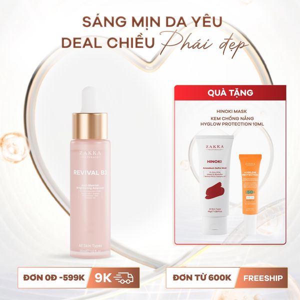  Serum Niacinamide Cải Thiện Thâm Mụn Revival B3 