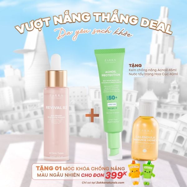  Serum Niacinamide Cải Thiện Thâm Mụn Revival B3 