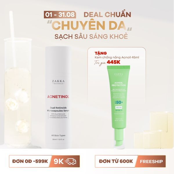  Serum Retinol 0.5 Acnetinol Dual Retinoids Microcapsules 