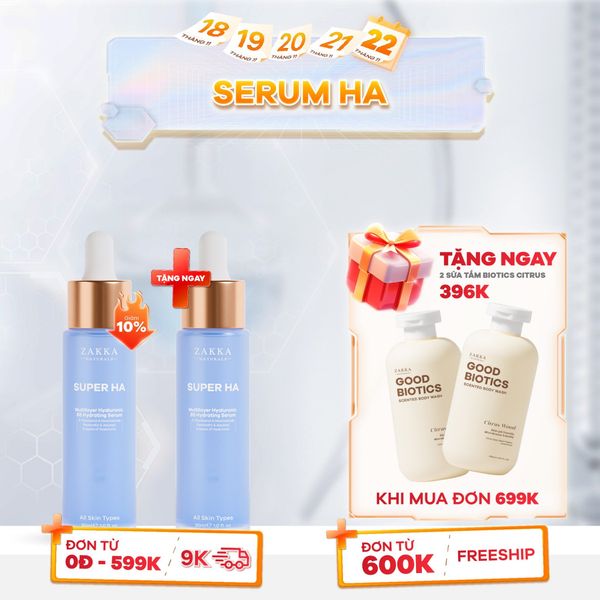  Serum Cấp Ẩm Super HA  Multilayer Hyaluronic B5 Hydrating 