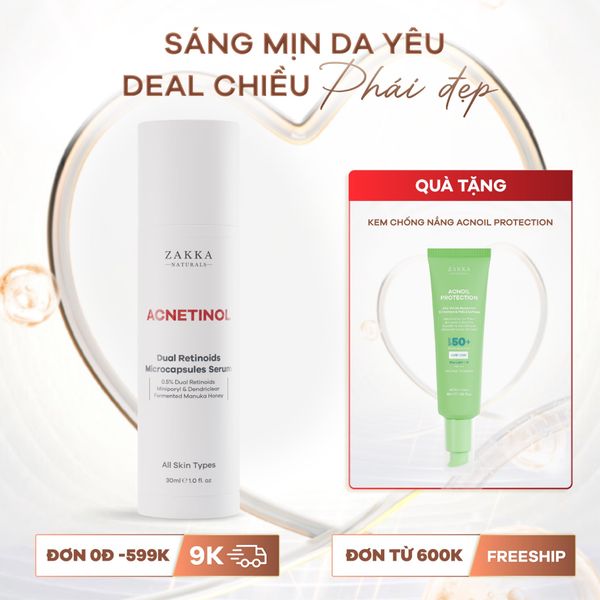  Serum Retinol 0.5 Acnetinol Dual Retinoids Microcapsules 