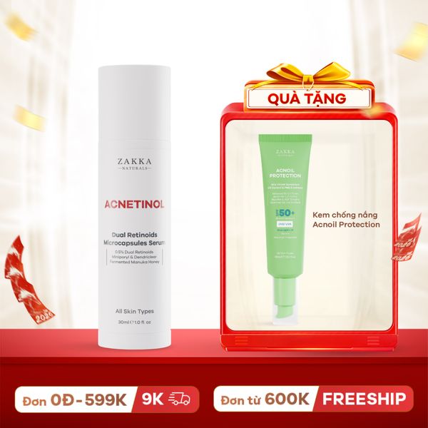  Serum Retinol 0.5 Acnetinol Dual Retinoids Microcapsules 