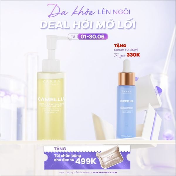  Dầu Tẩy Trang Làm Sạch Sâu Camellia Deep Cleansing Oil 