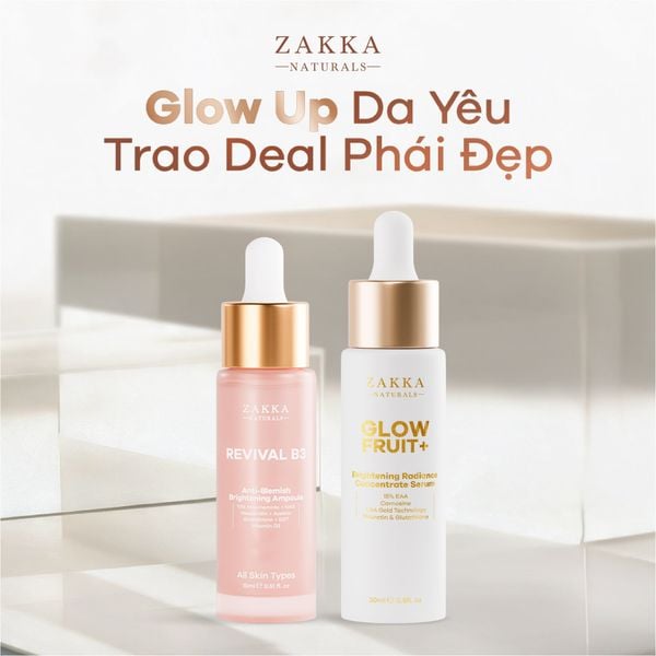  Combo Serum Niacinamide Và Vitamin C Giảm Thâm Đều Màu Da 