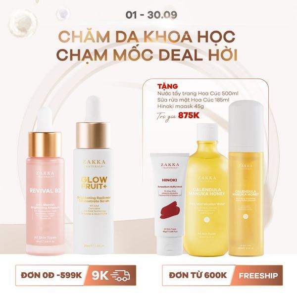  Combo Serum Niacinamide Và Vitamin C Giảm Thâm Đều Màu Da 
