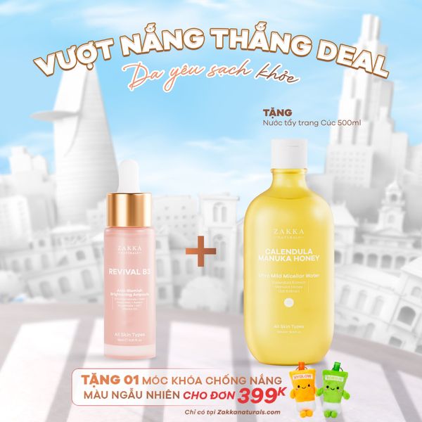  Serum Niacinamide Cải Thiện Thâm Mụn Revival B3 