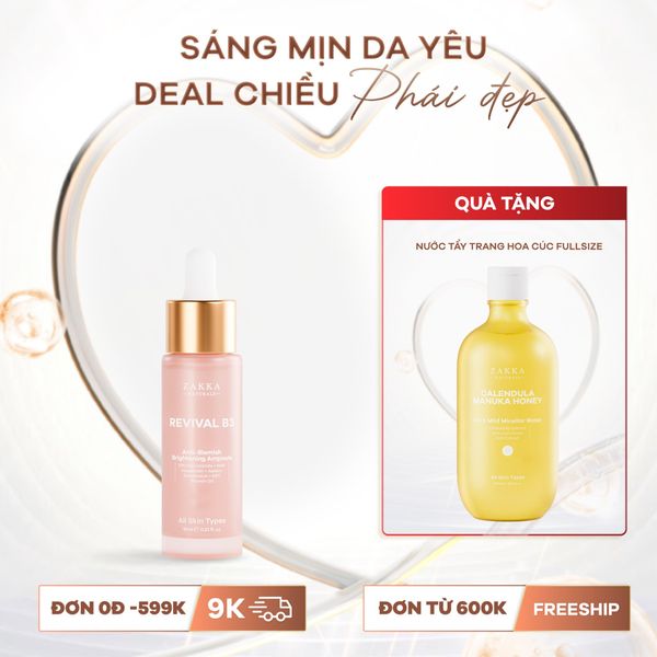  Serum Niacinamide Cải Thiện Thâm Mụn Revival B3 