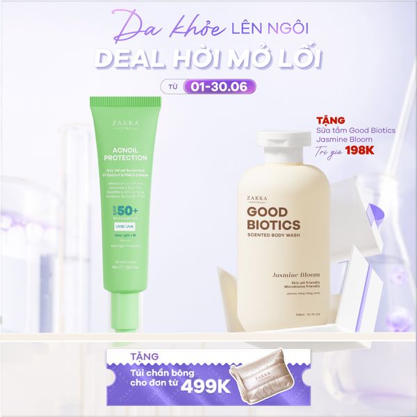  Kem chống nắng phổ rộng kiềm dầu mỏng nhẹ Acnoil Protection 