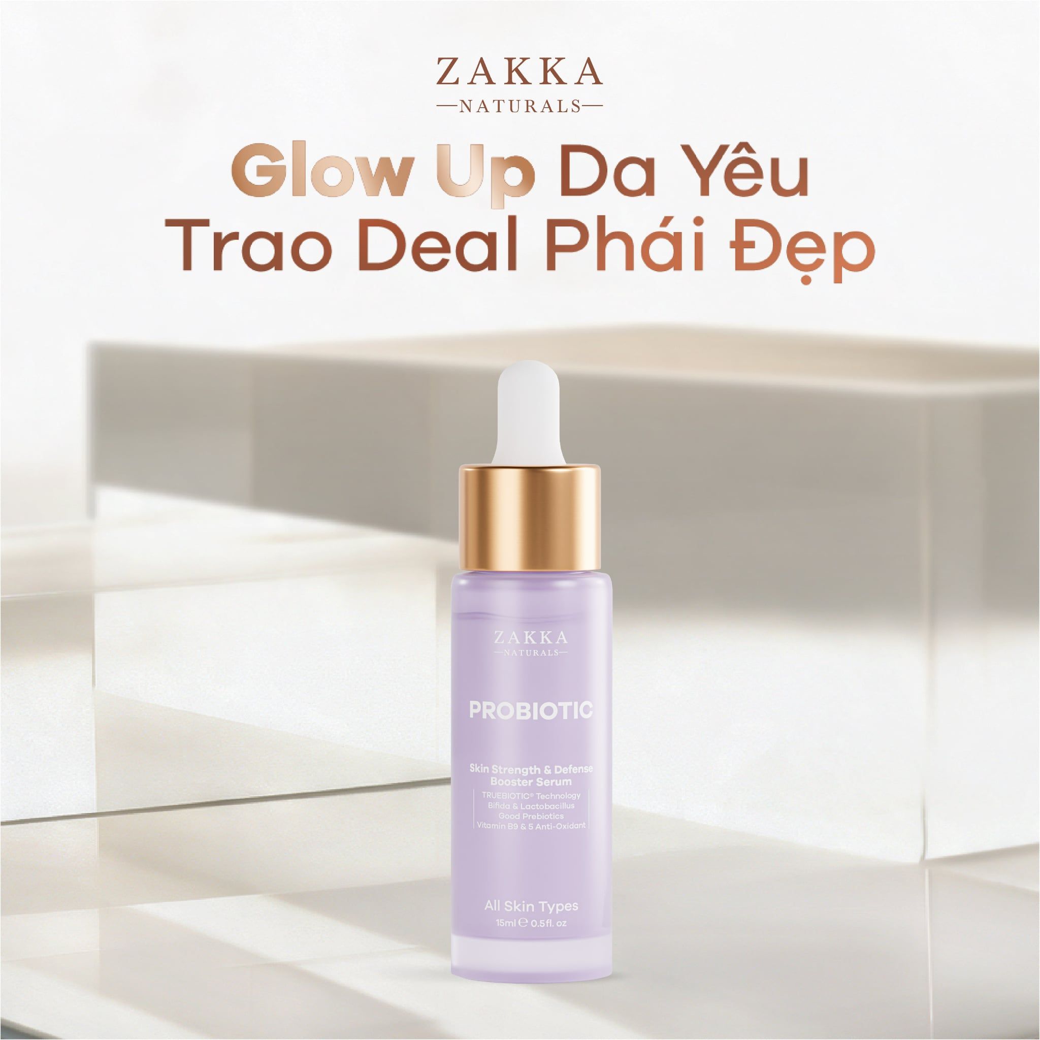  Serum Hỗ Trợ Tăng Cường Lợi Khuẩn Probiotic Skin Strength & Defense 