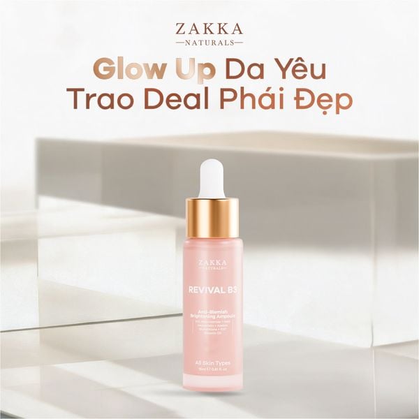  Serum Niacinamide Cải Thiện Thâm Mụn Revival B3 