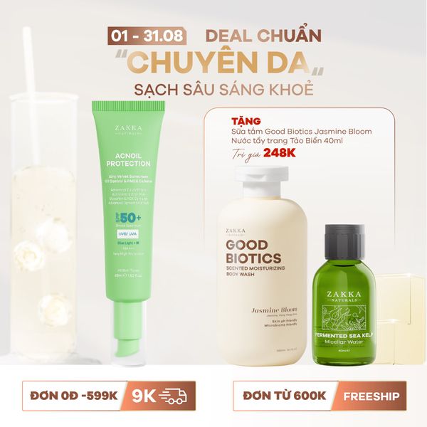  Kem chống nắng phổ rộng kiềm dầu mỏng nhẹ Acnoil Protection 