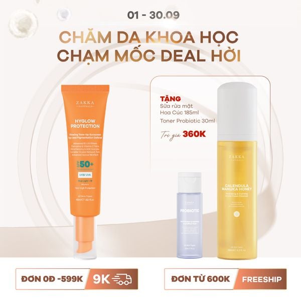  Kem chống nắng phổ rộng nâng tông sáng da Hyglow Protection 