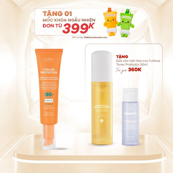  Kem chống nắng phổ rộng nâng tông sáng da Hyglow Protection 