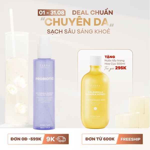  Sữa Rửa Mặt Lợi Khuẩn Probiotic Anti-Pollution Radiance Amino 