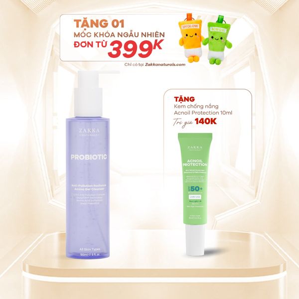  Sữa Rửa Mặt Lợi Khuẩn Probiotic Anti-Pollution Radiance Amino 
