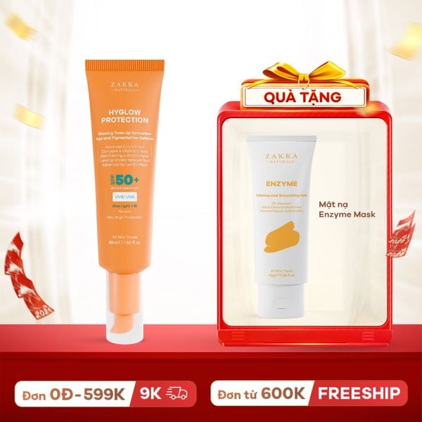  Kem chống nắng phổ rộng nâng tông sáng da Hyglow Protection 