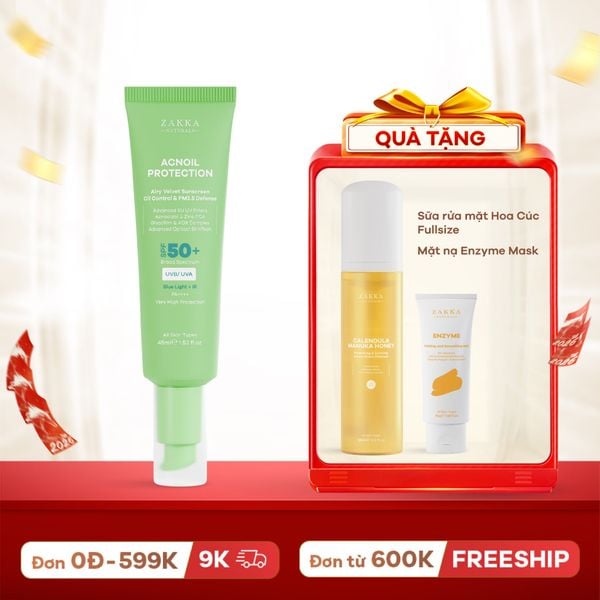  Kem chống nắng phổ rộng kiềm dầu mỏng nhẹ Acnoil Protection 